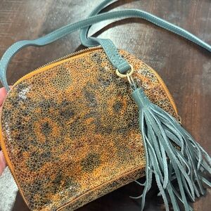 HOBO/ Small Nash Crossbody Bag with Tassel